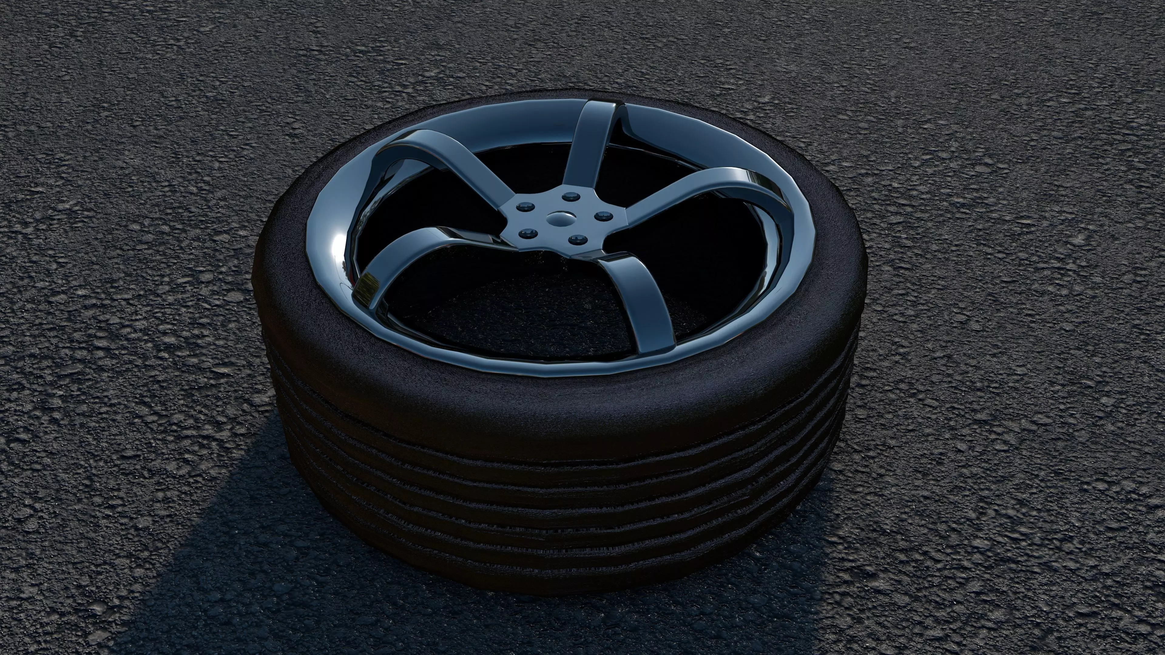 Japan Wheel 4K Free 3D model