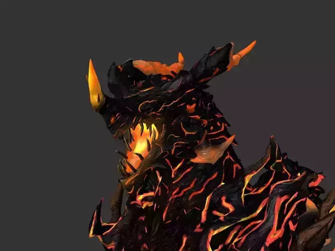 Dragon fire Free 3D model