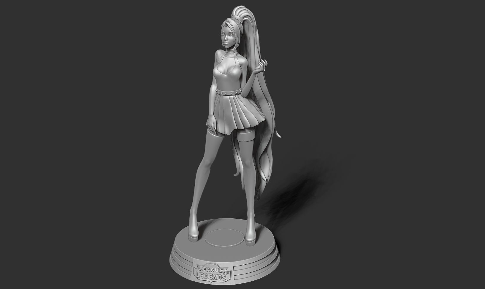 Seraphine - League of Legends Fanart 3D print model_21
