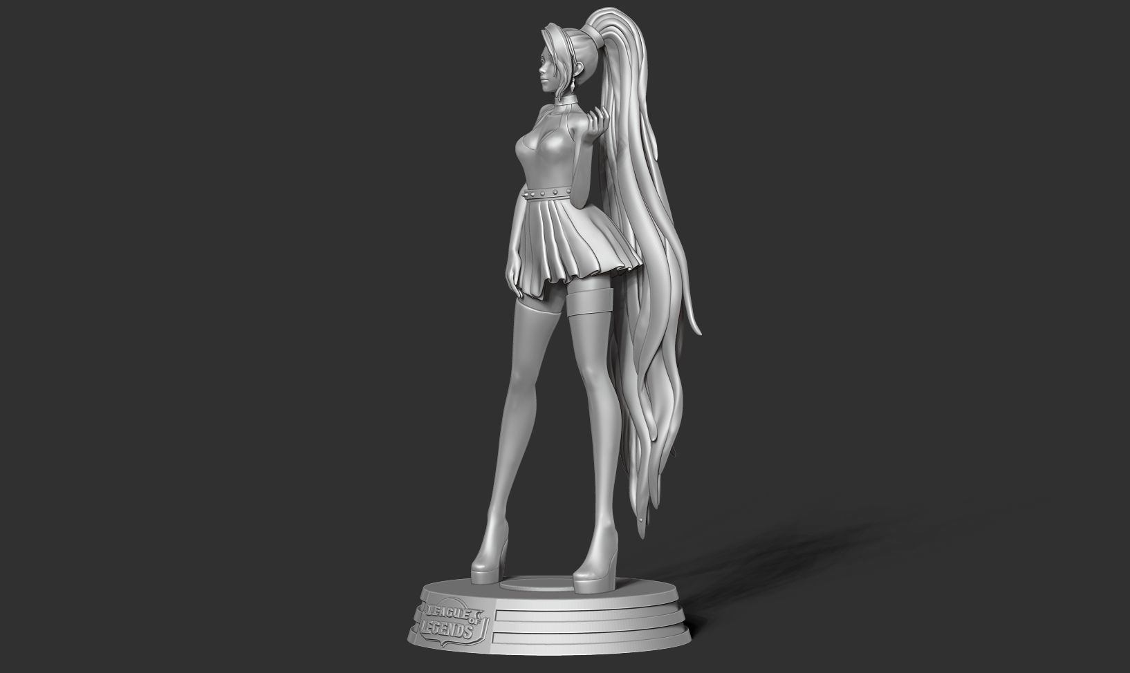 Seraphine - League of Legends Fanart 3D print model_15