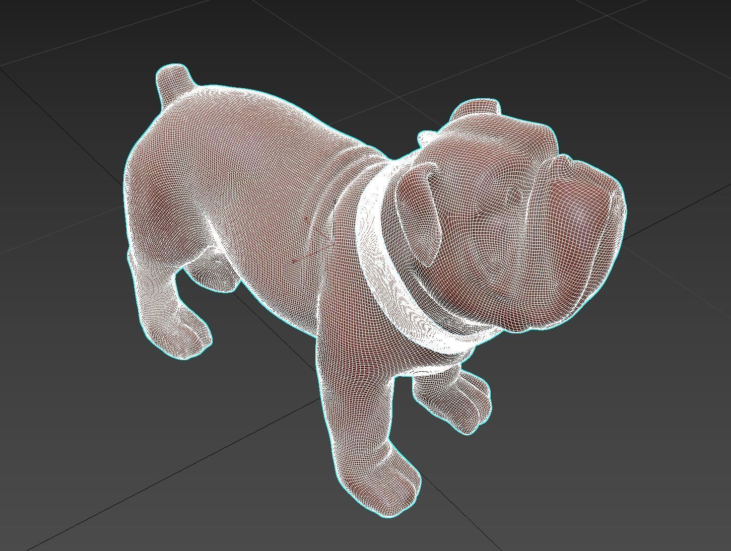 Charlton Home Karcher Figurine 3D model_3