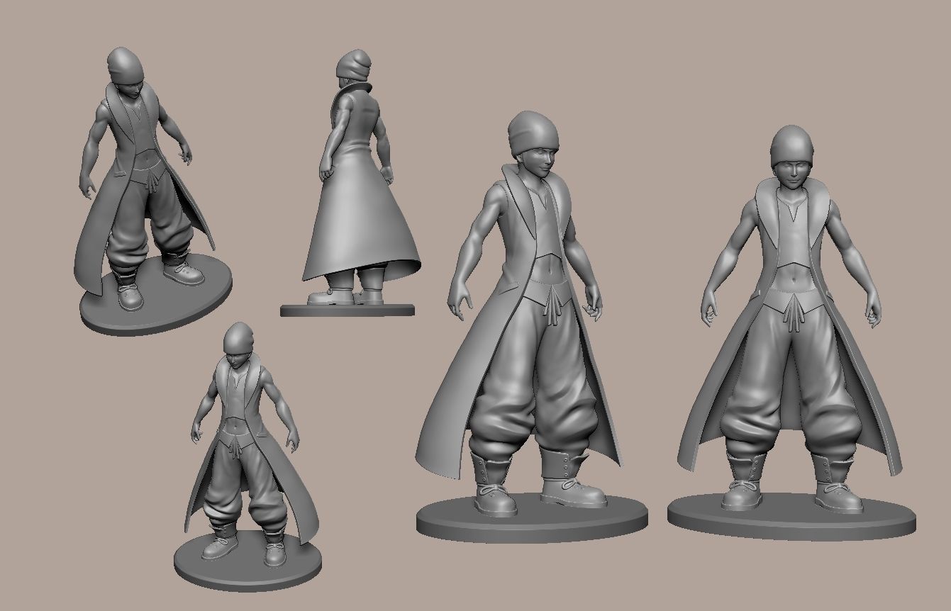 seifer kingdom hearts 3D print model_3