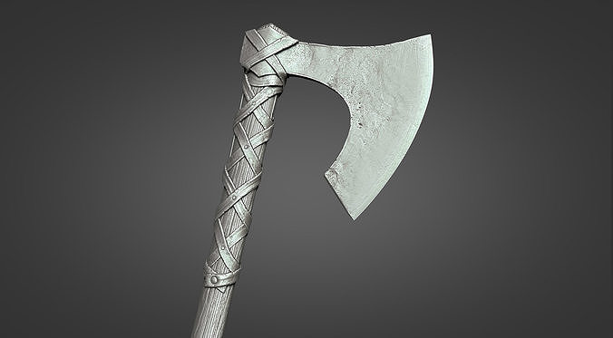 Viking axe - DeathBringer  3D print model