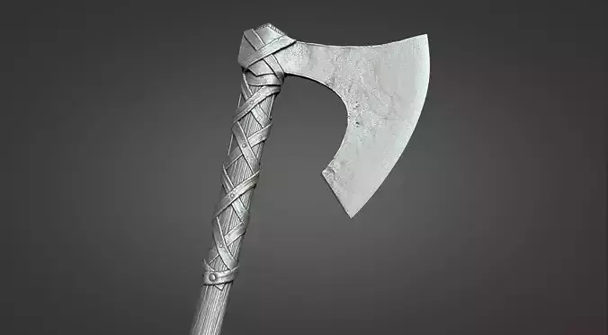 Viking axe - DeathBringer  3D print model
