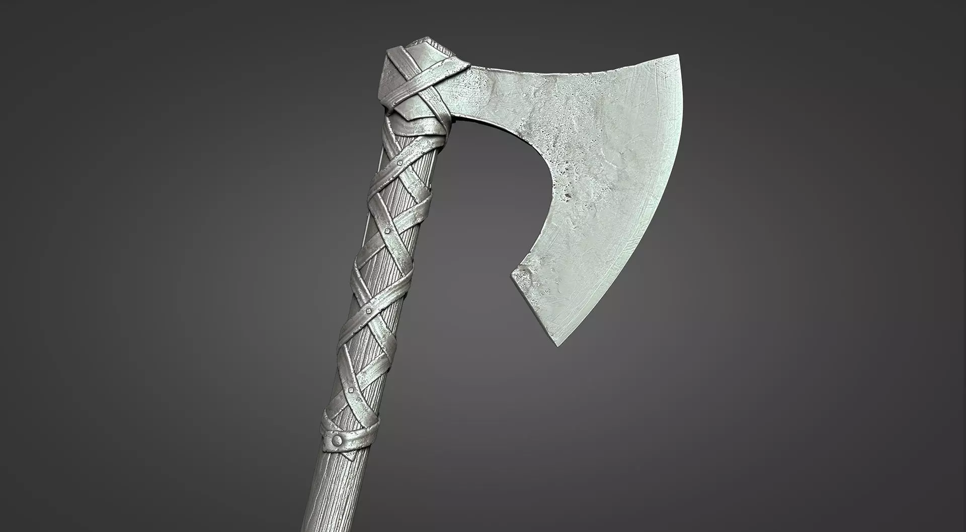 Viking axe - DeathBringer  3D print model_0