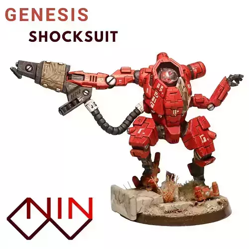 Genesis Shocksuit 3D print model