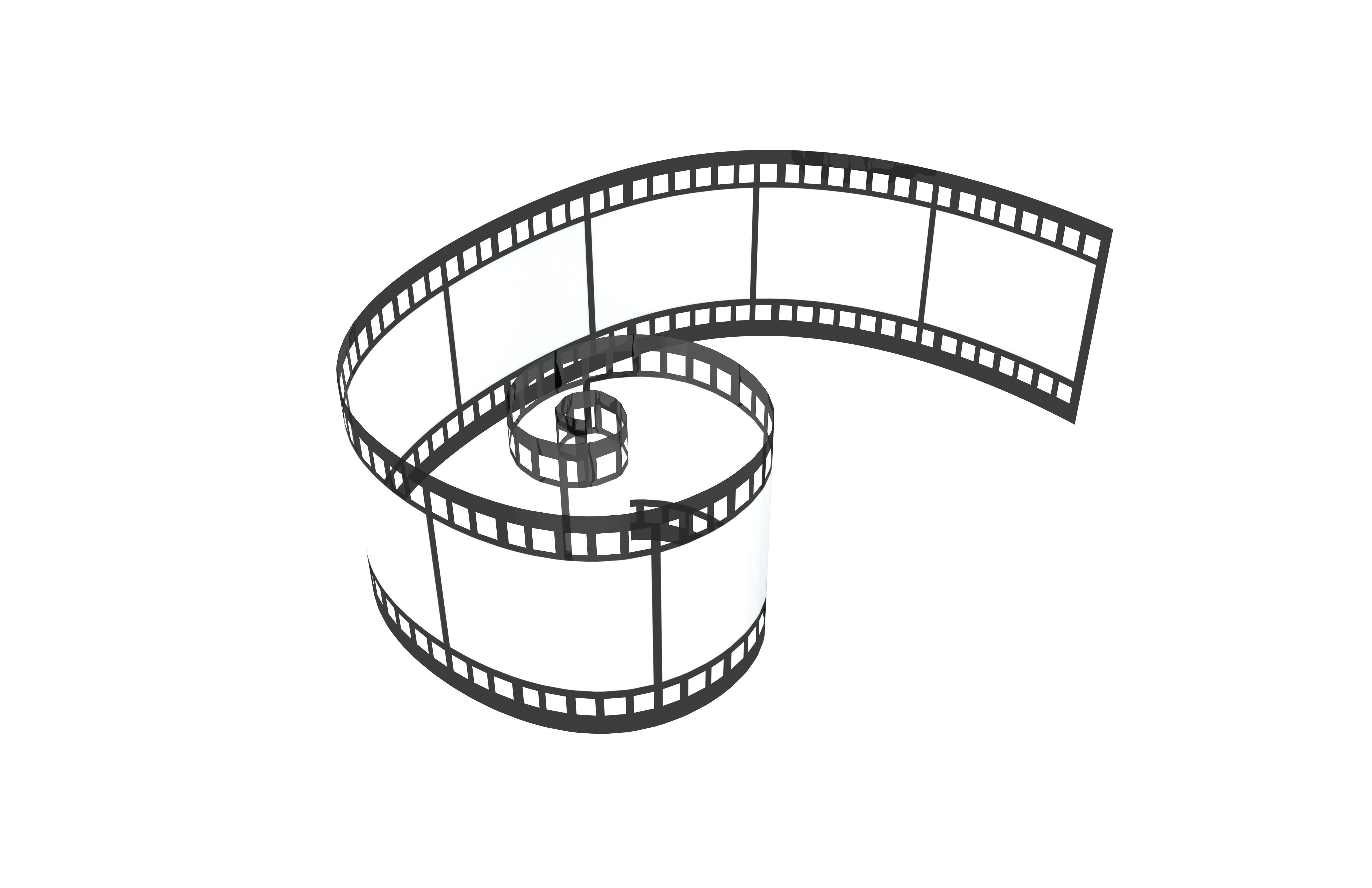 Video Film v2 001 Low-poly 3D model_2