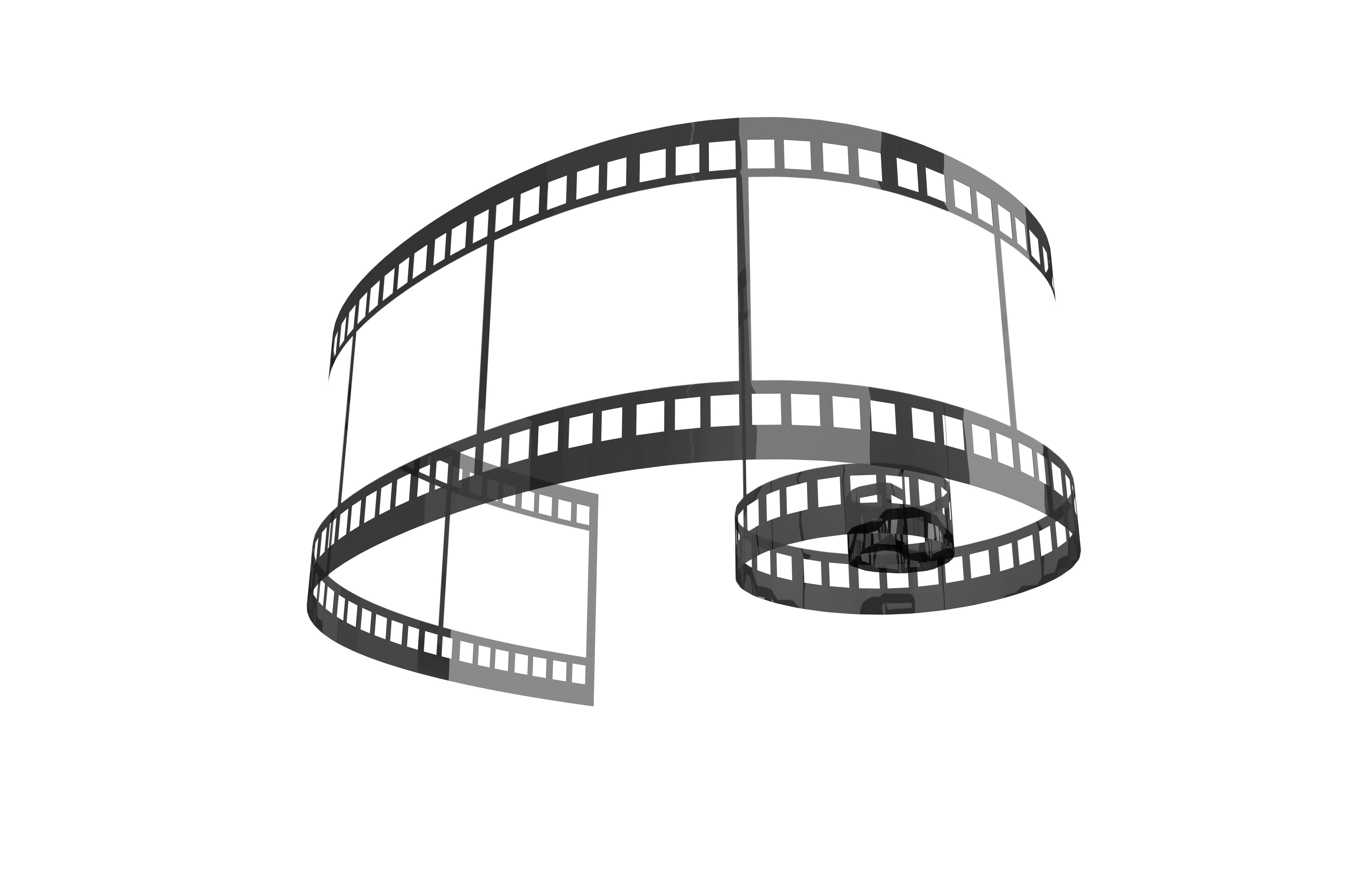 Video Film v2 001 Low-poly 3D model_4