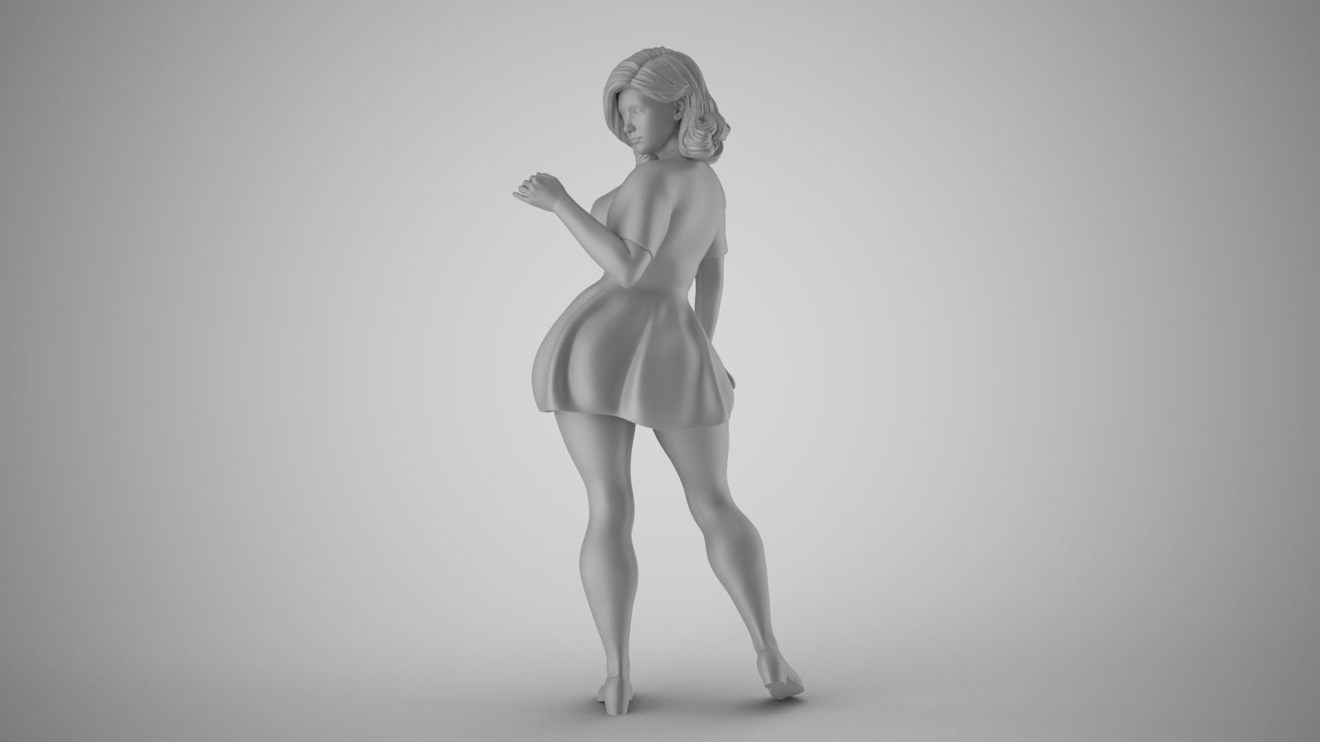 Hidden Beauty 5 3D print model_1