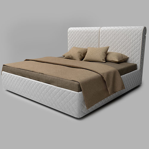 Patrick bed   Low-poly 3D model