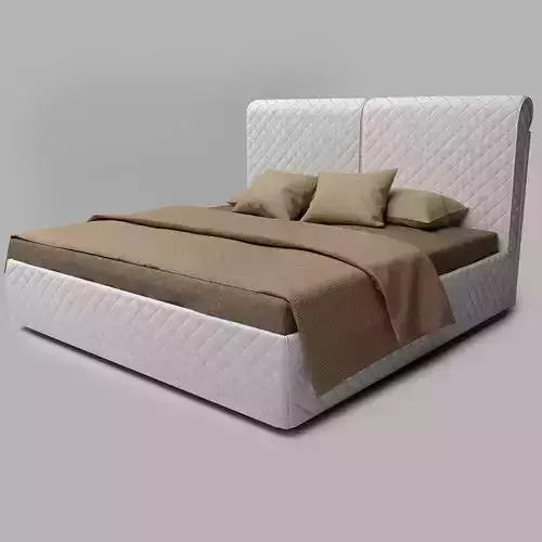 Patrick bed   Low-poly 3D model