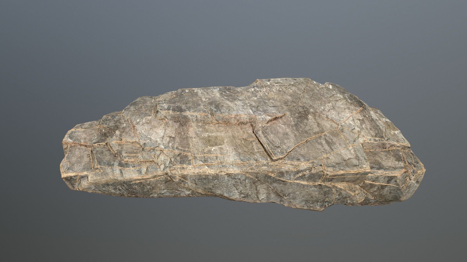 Rock Set Low-poly 3D model_25