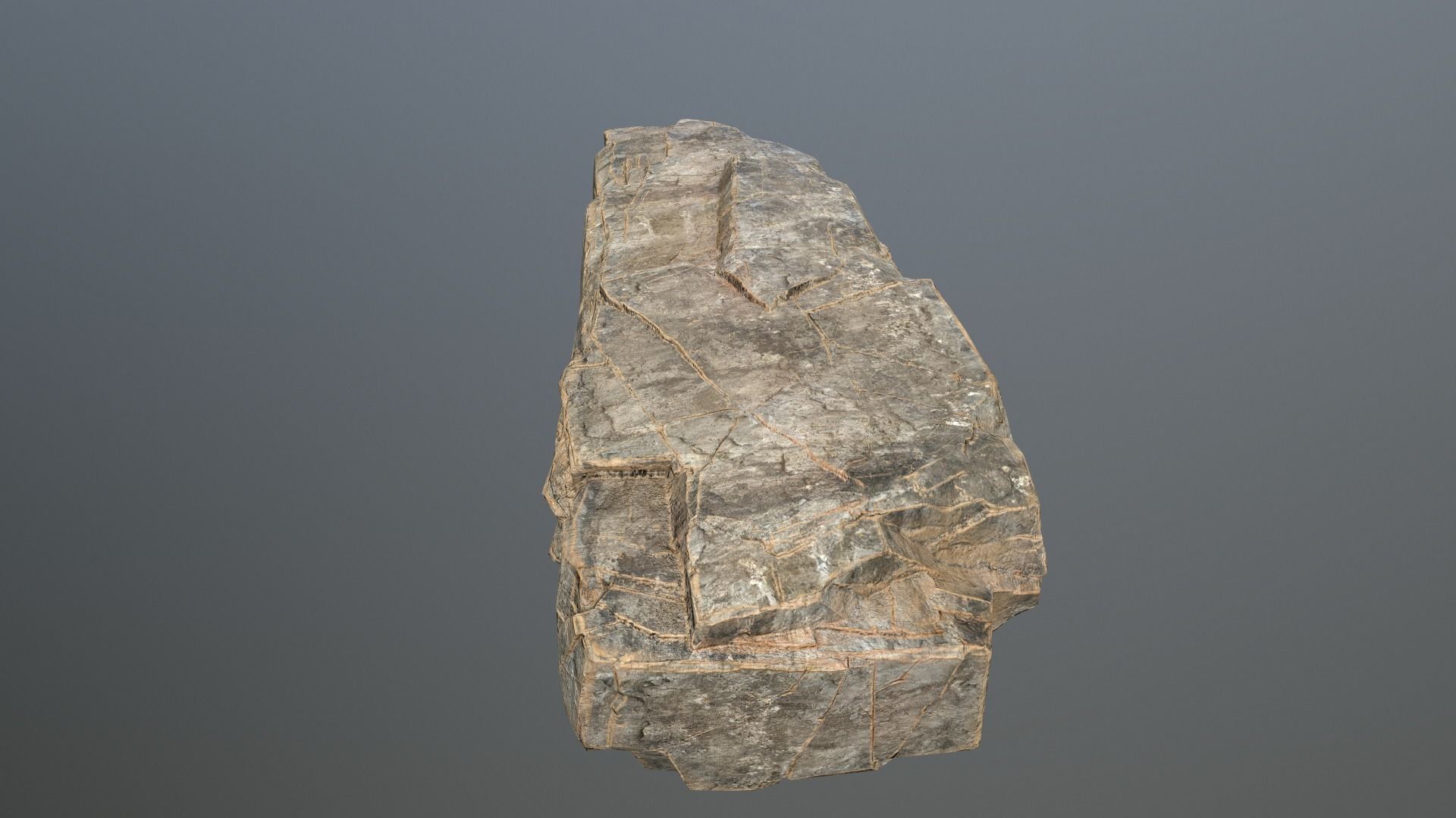 Rock Set Low-poly 3D model_24