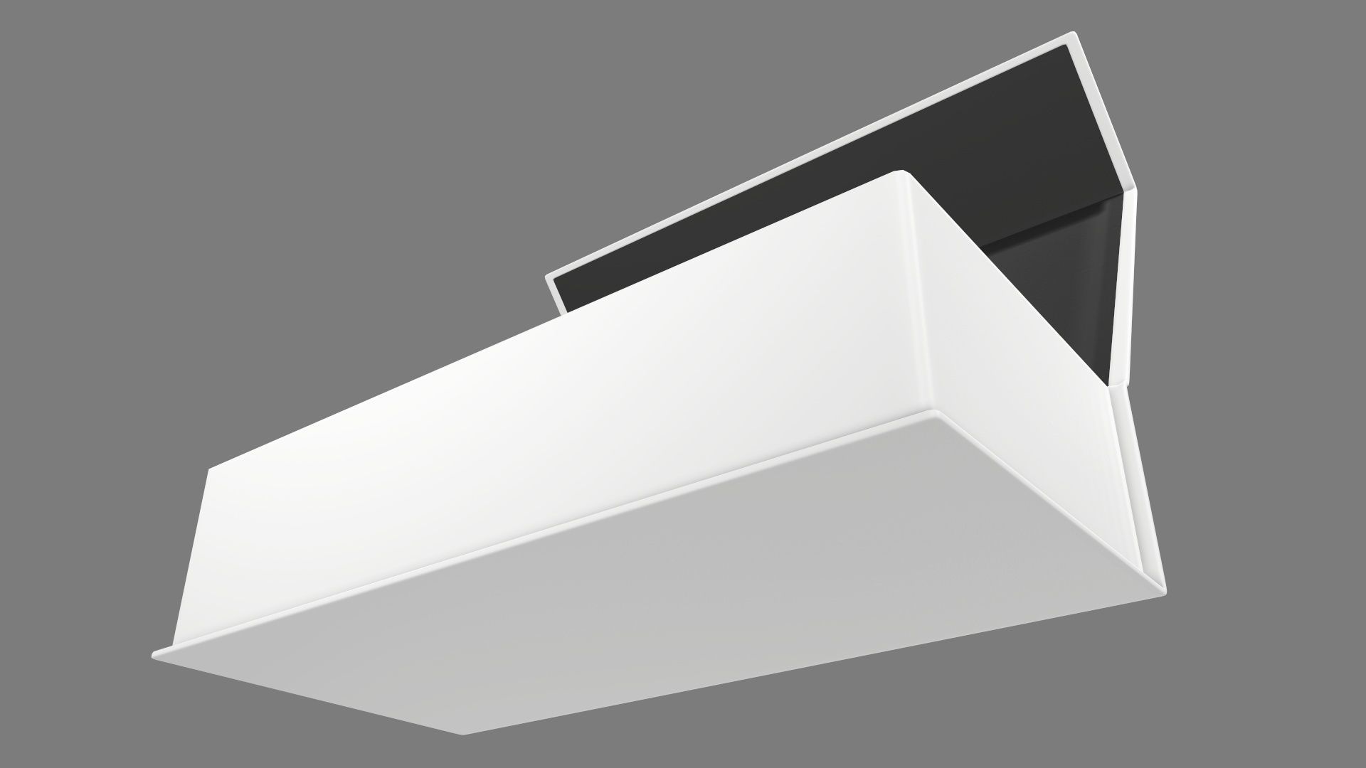 Magnetic open paper gift box 01 3D model_6