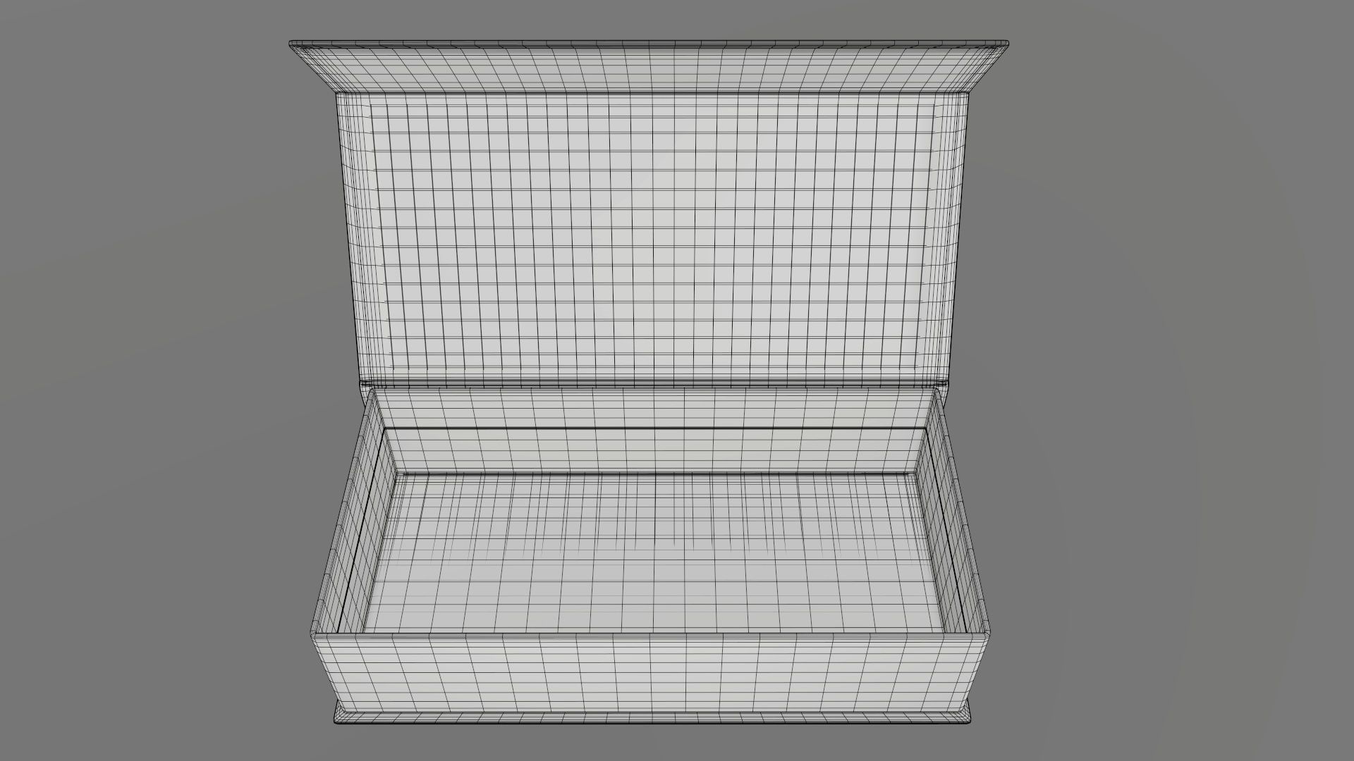 Magnetic open paper gift box 01 3D model_11