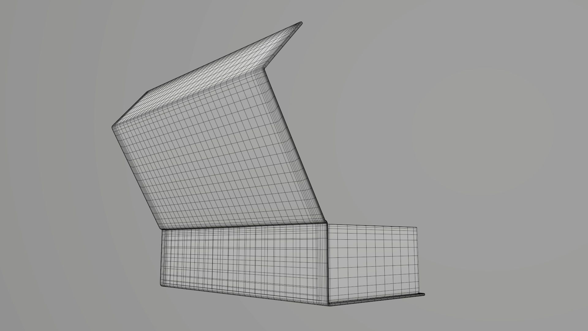 Magnetic open paper gift box 01 3D model_9