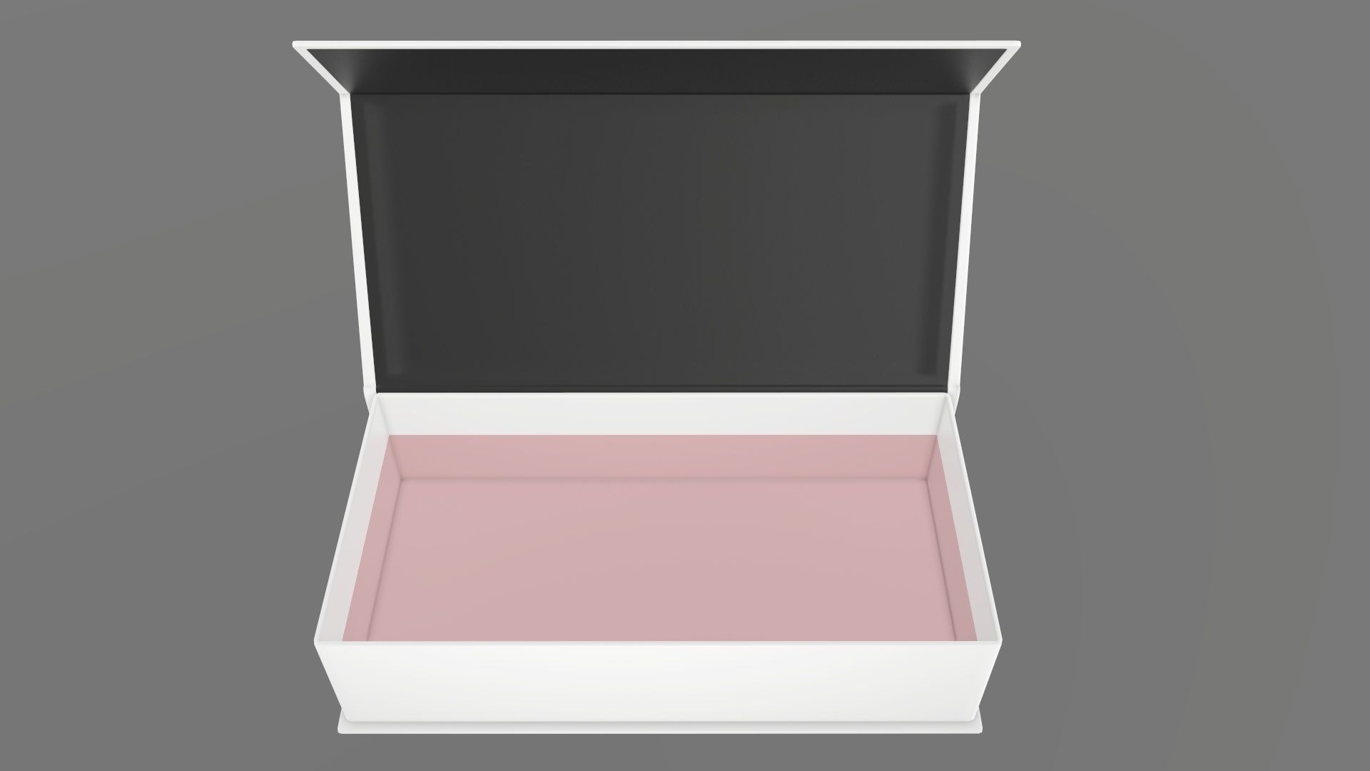 Magnetic open paper gift box 01 3D model_5