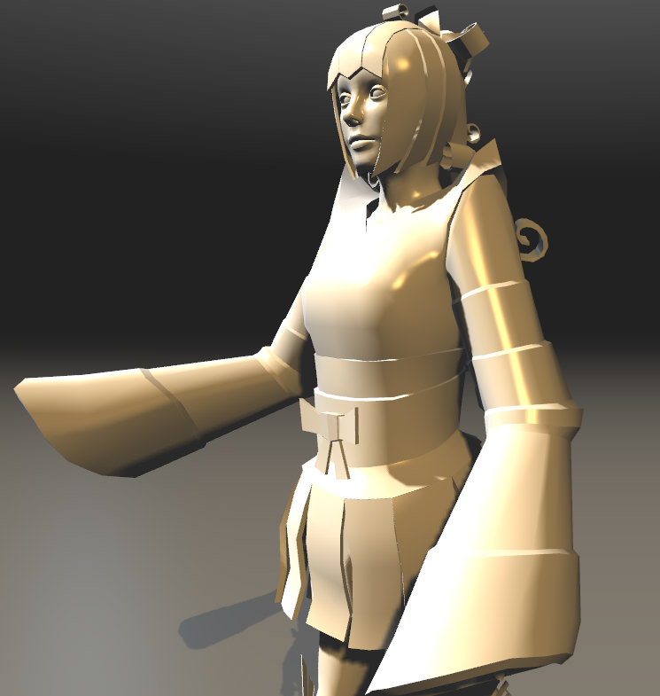 Alicia The Papiromancer Free 3D model_2