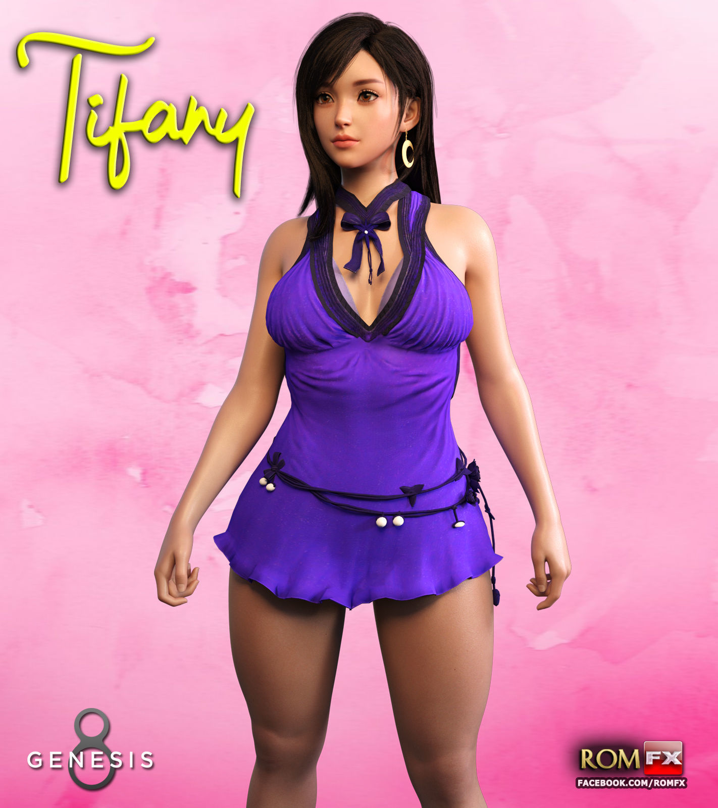 Tifany For G8F and G81F 3D model_5