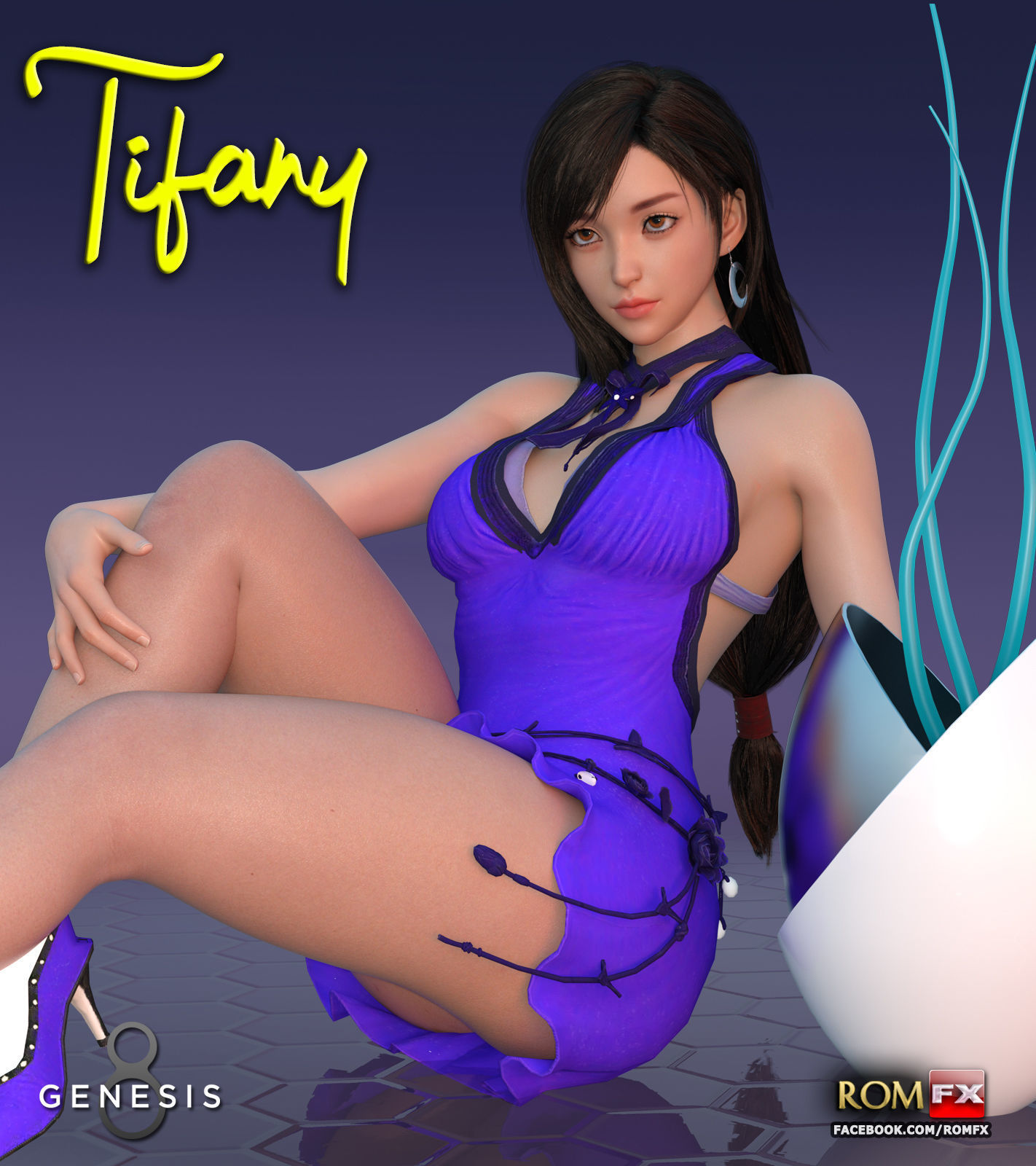 Tifany For G8F and G81F 3D model_3