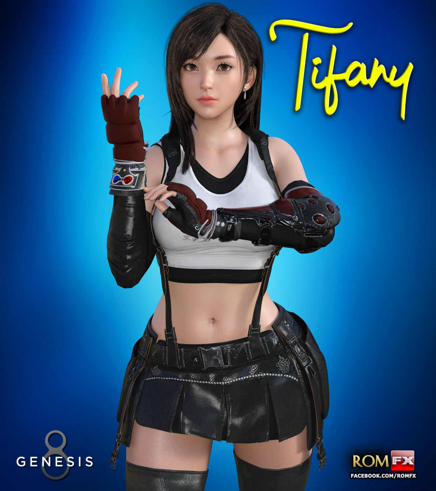 Tifany For G8F and G81F 3D model_1