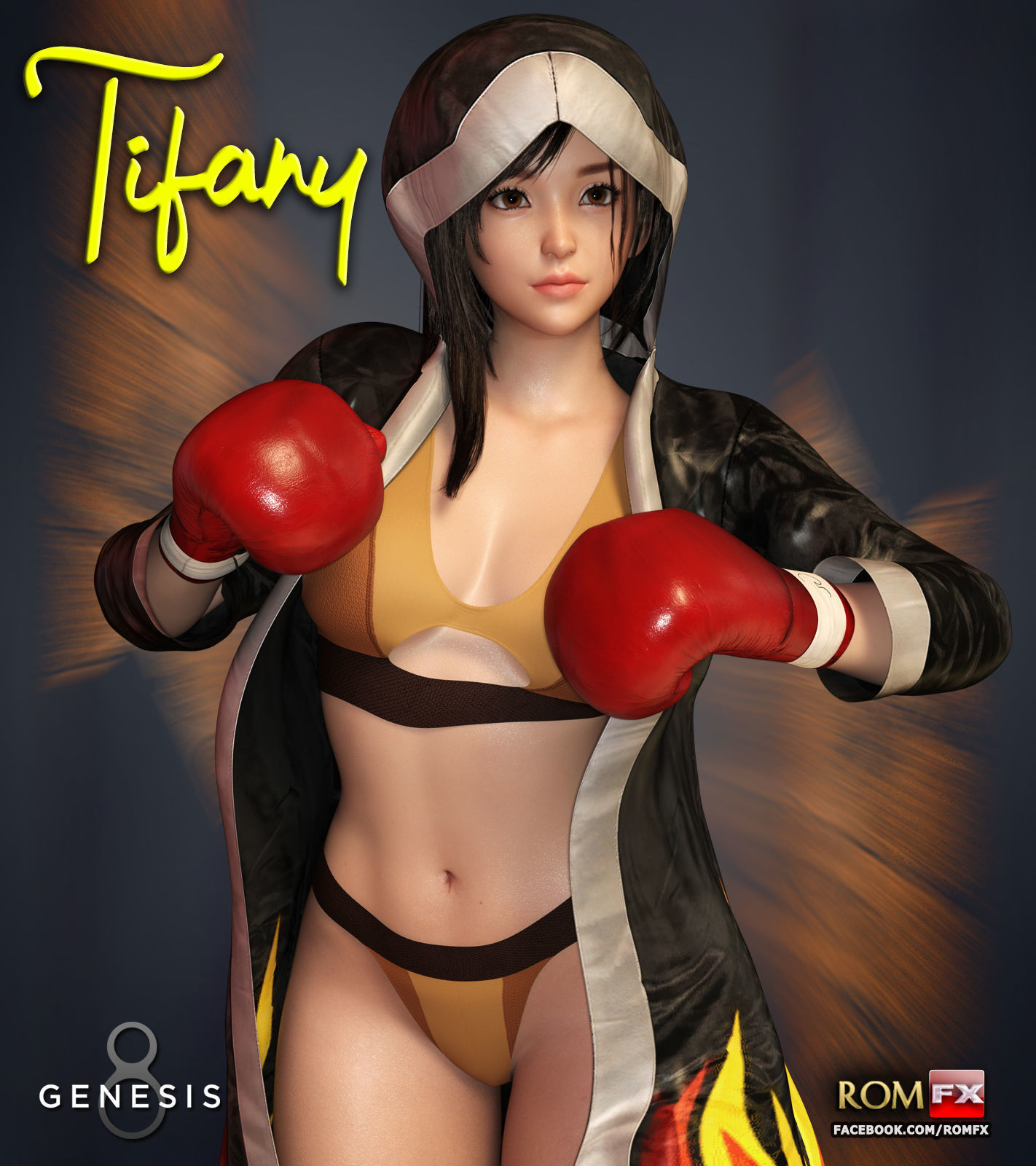 Tifany For G8F and G81F 3D model_2