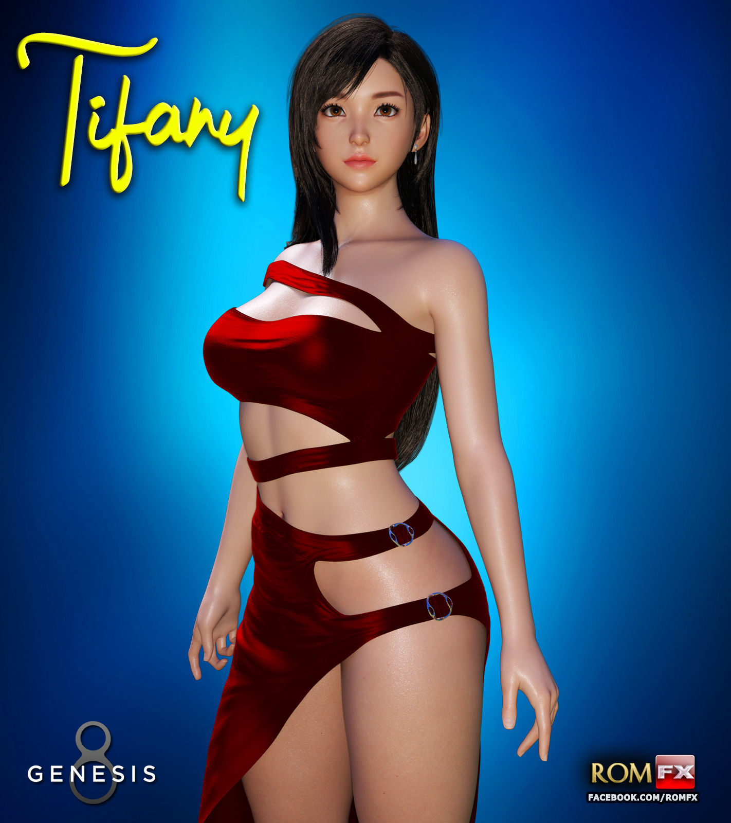 Tifany For G8F and G81F 3D model_4