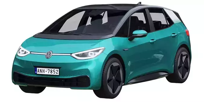 Volkswagen ID3 3D model