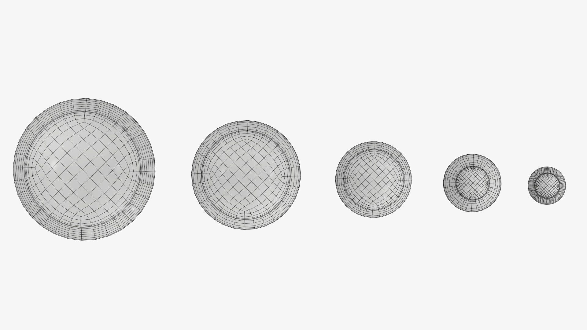 Nesting doll set Matryoshka mockup 3D model_10