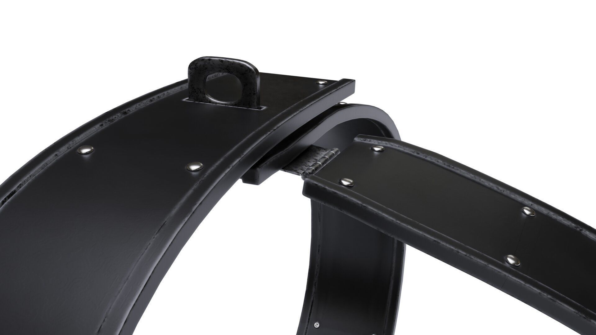 Female Chastity Belt 3D model_9