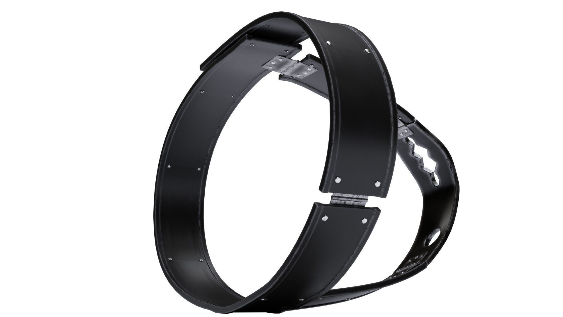 Female Chastity Belt 3D model_10