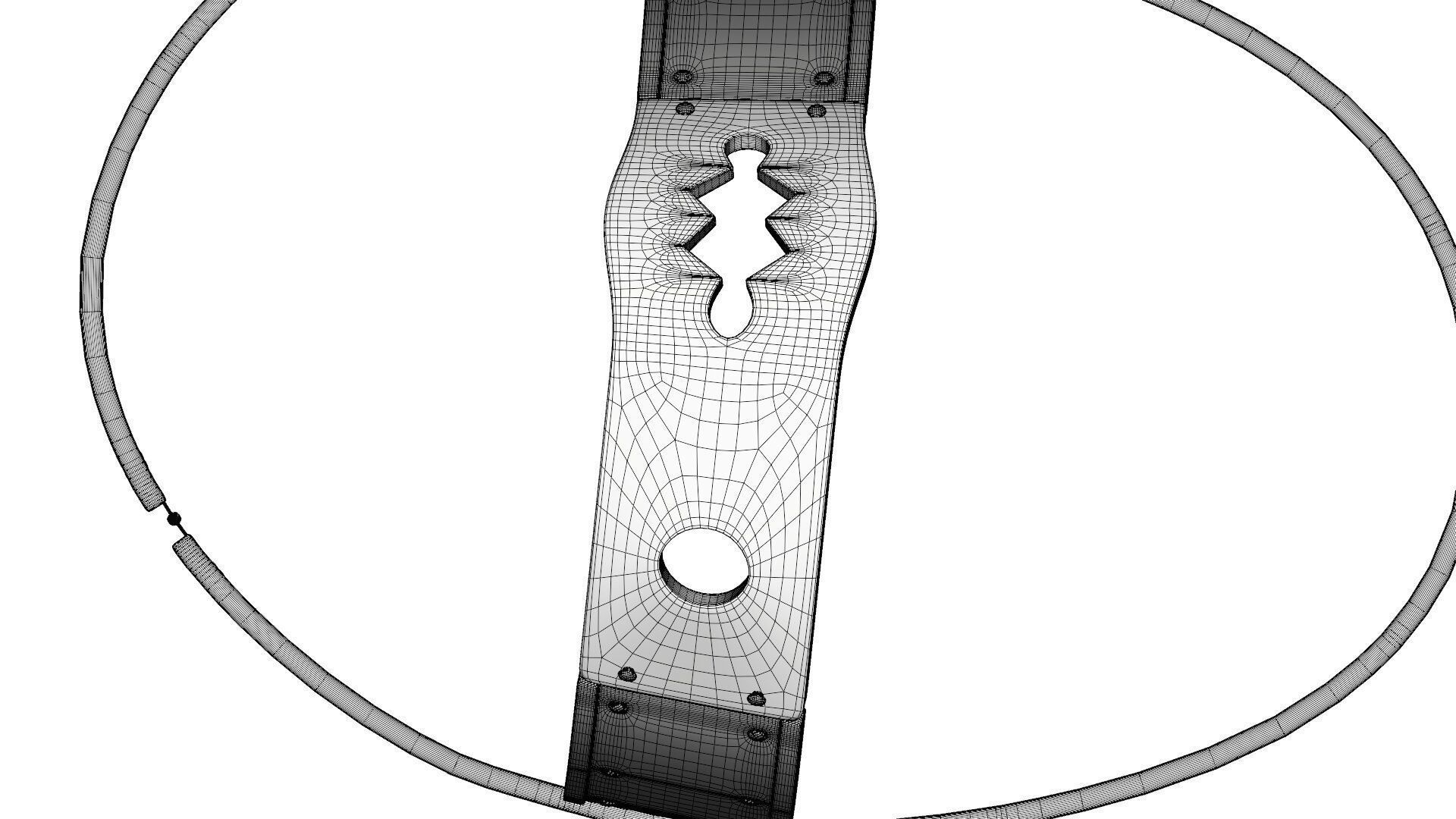 Female Chastity Belt 3D model_18