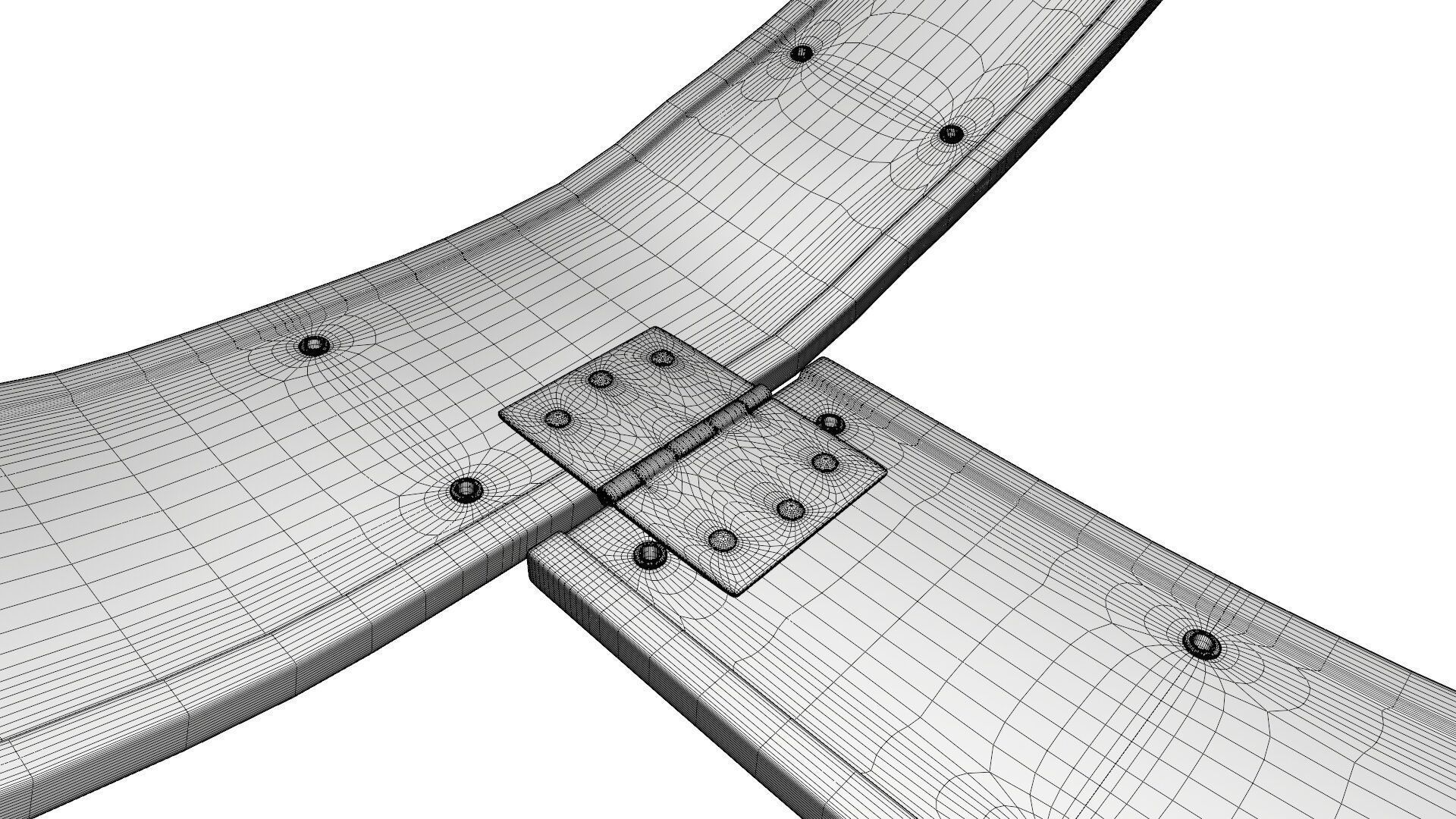 Female Chastity Belt 3D model_15