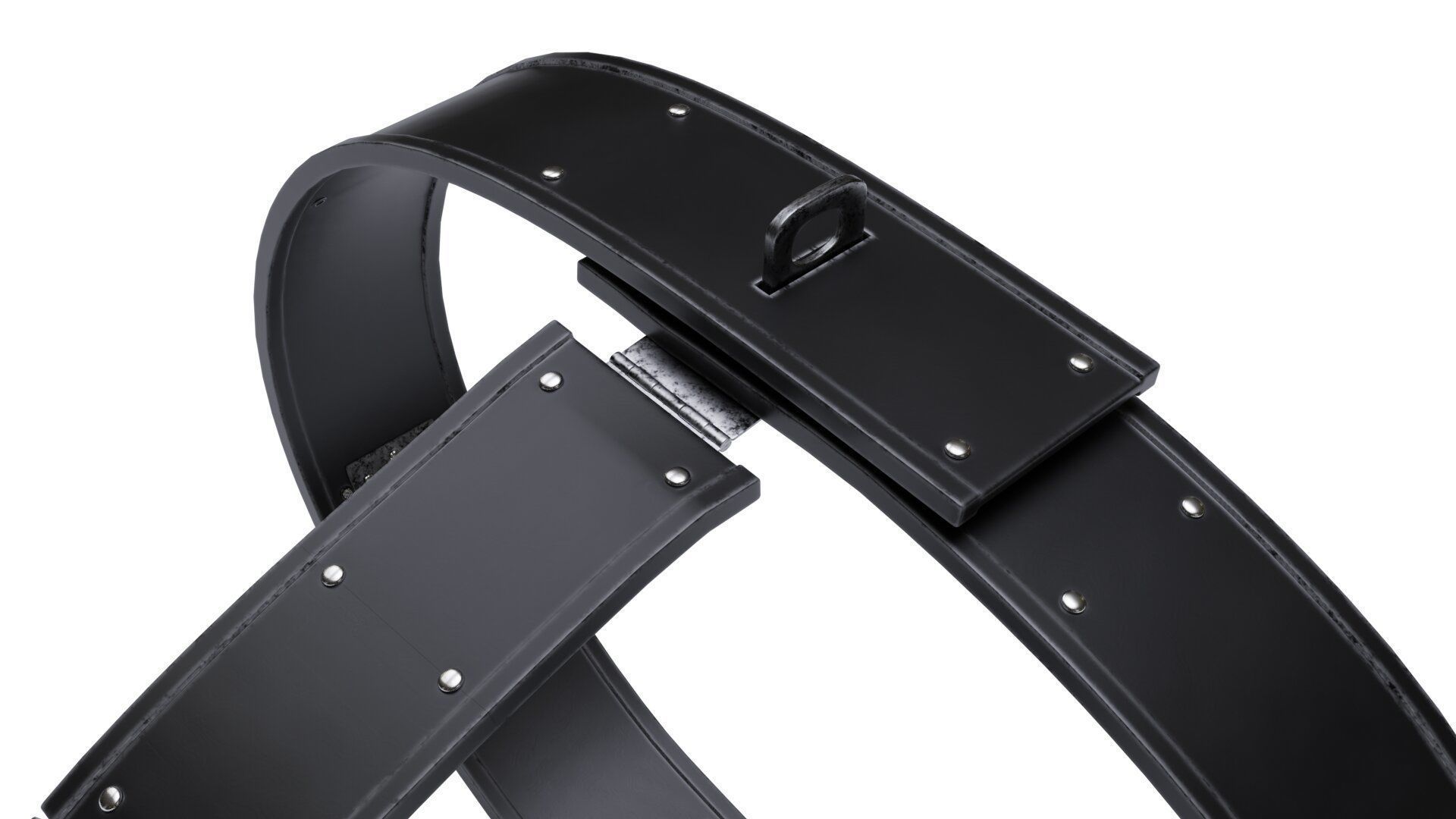 Female Chastity Belt 3D model_5