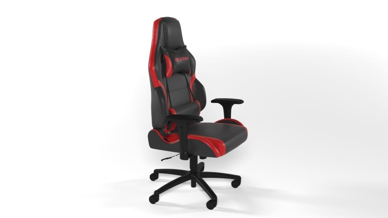 respawn gaming chair 3D model_2