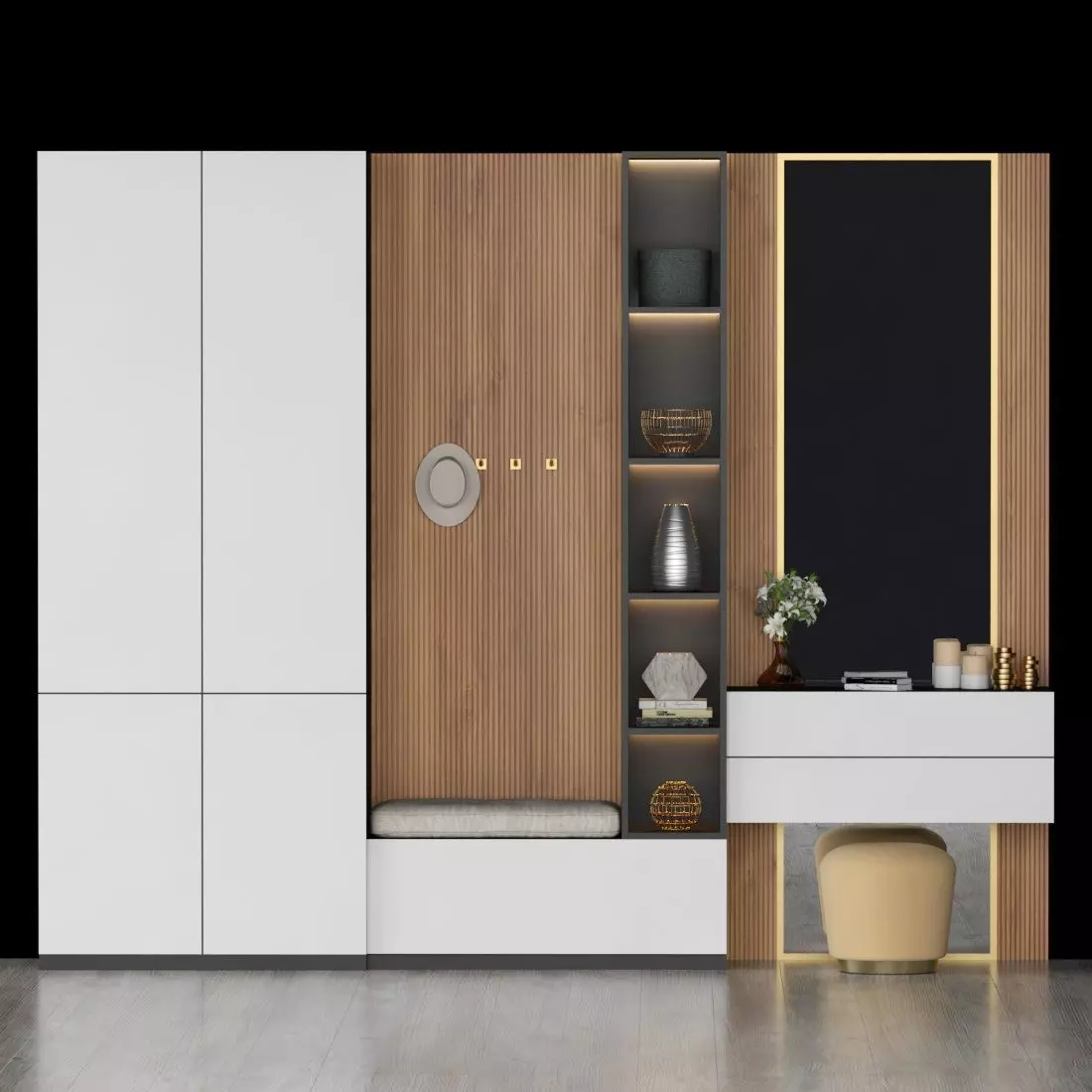 hall furniture 63 3D model