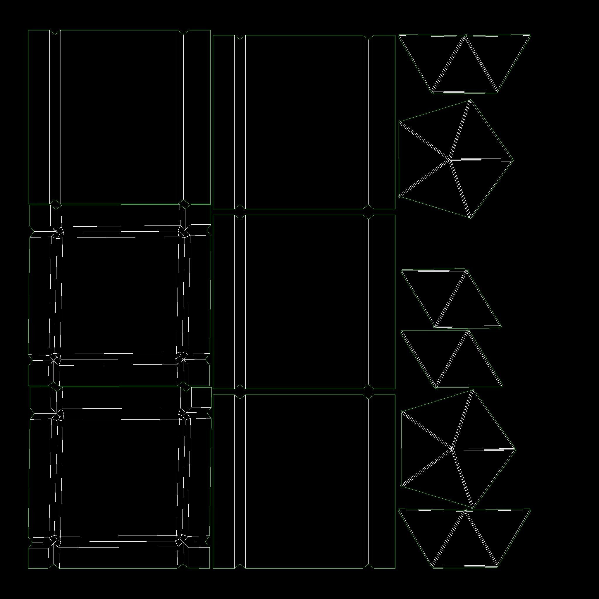 Design Cube Low-poly 3D model_8