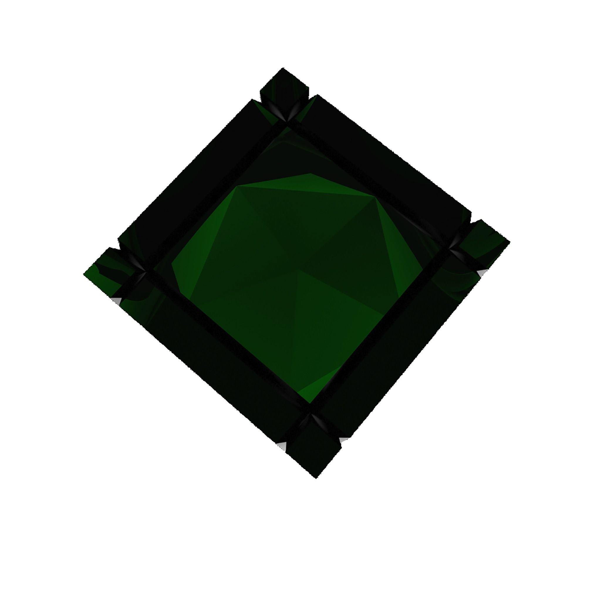 Design Cube Low-poly 3D model_7