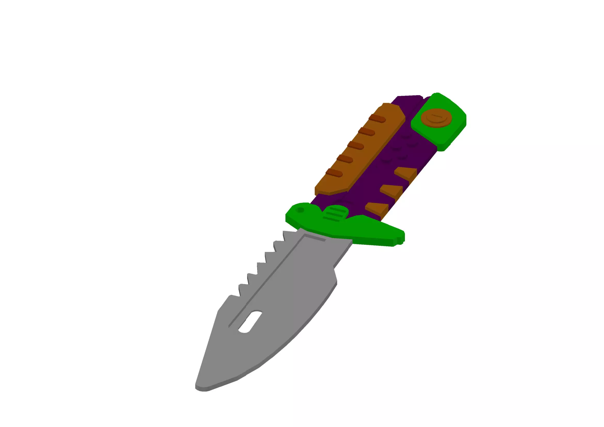 Valorant BlastX Knife 3D print model