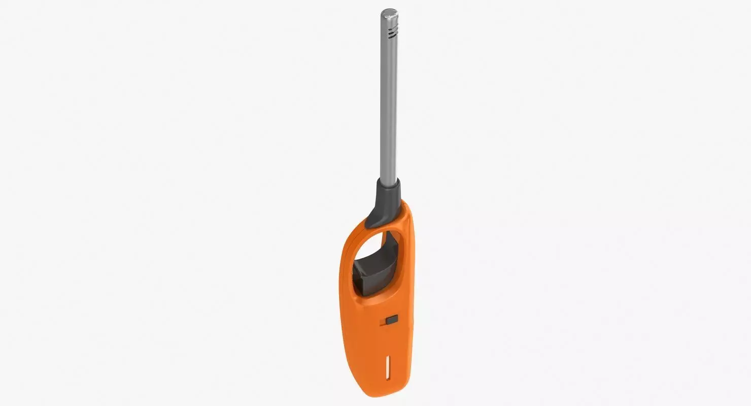 Kitchen Gas Lighter Low-poly 3D model
