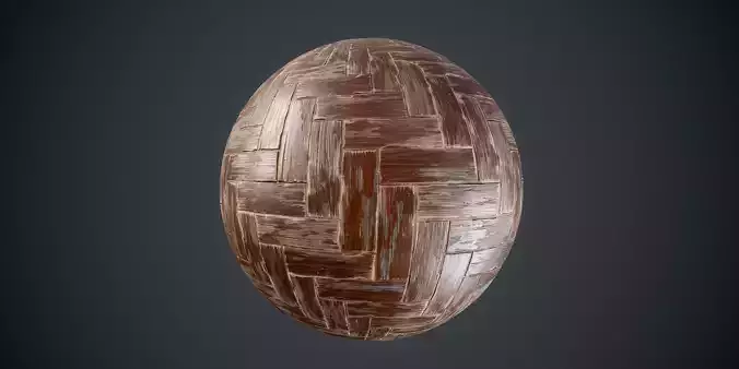 Old parquet - Substance Designer