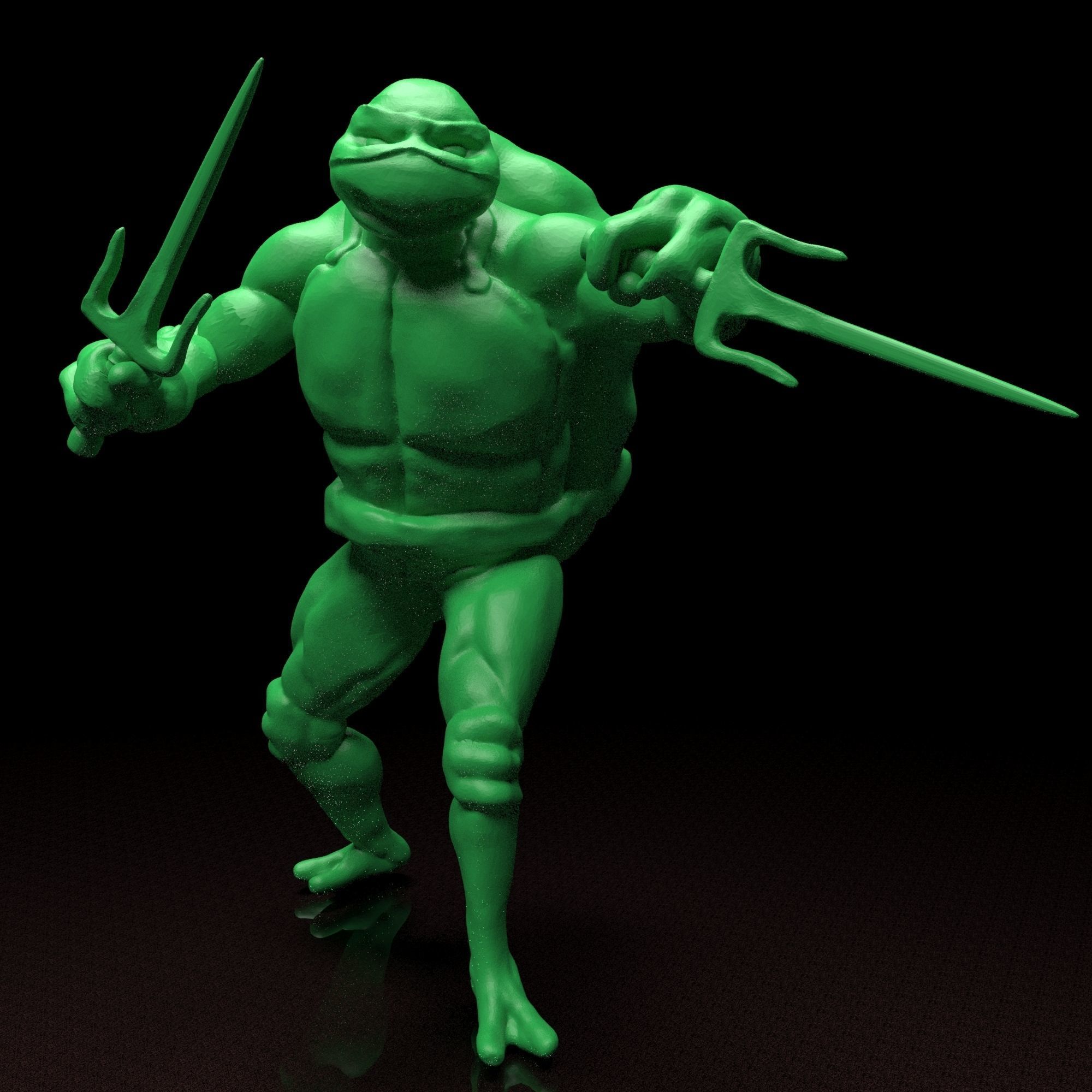 Raphael TMNT stl file 3d print model 3D print model_1