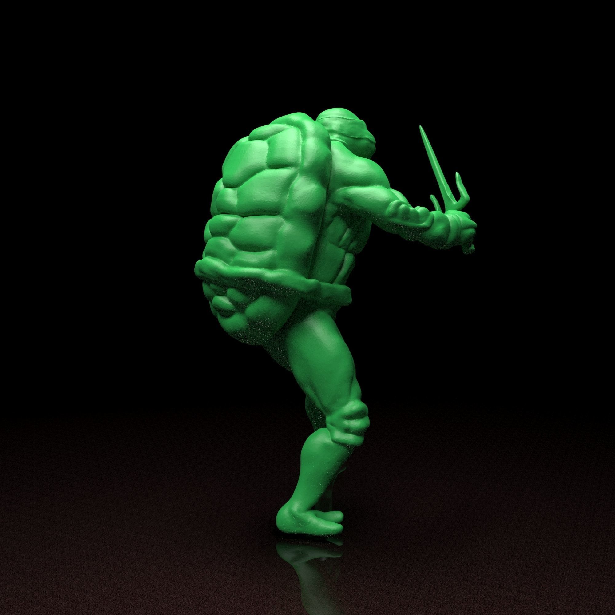 Raphael TMNT stl file 3d print model 3D print model_5