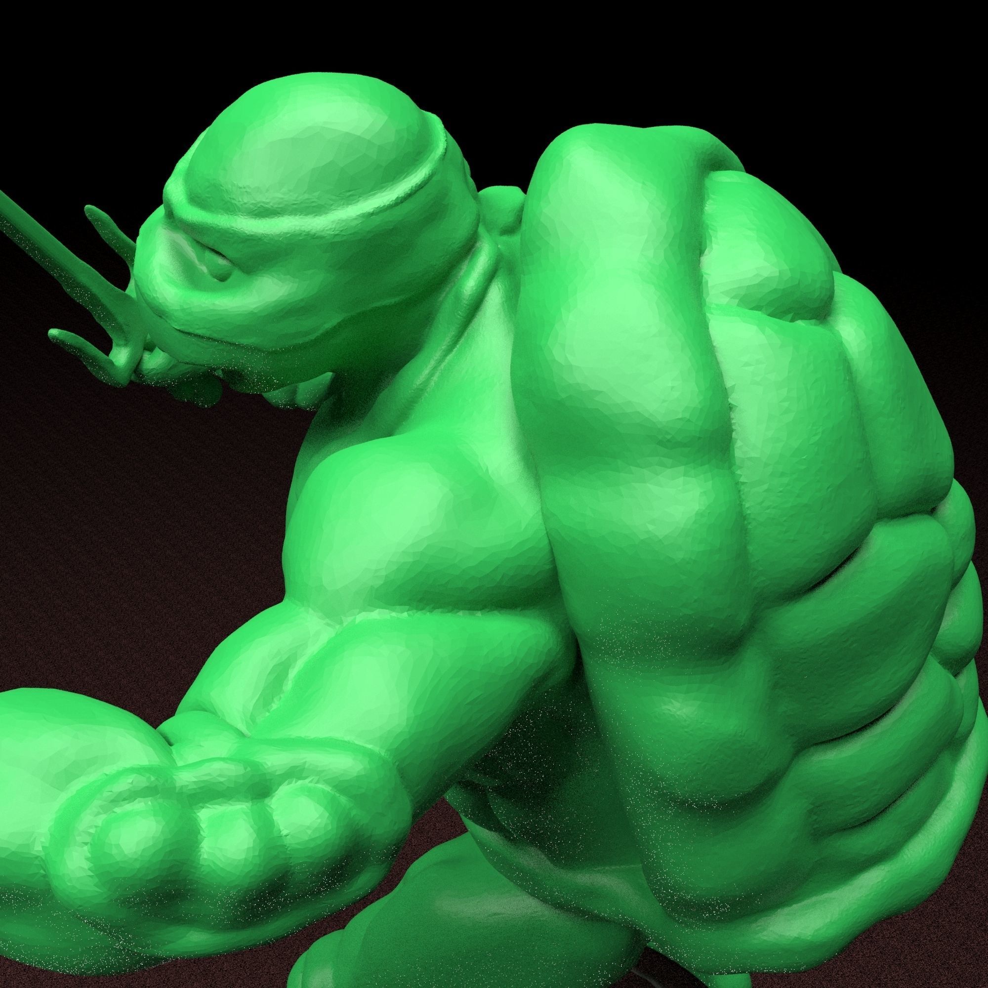 Raphael TMNT stl file 3d print model 3D print model_9
