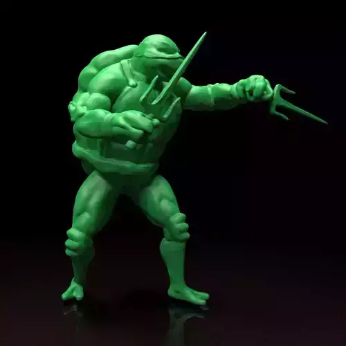 Raphael TMNT stl file 3d print model 3D print model