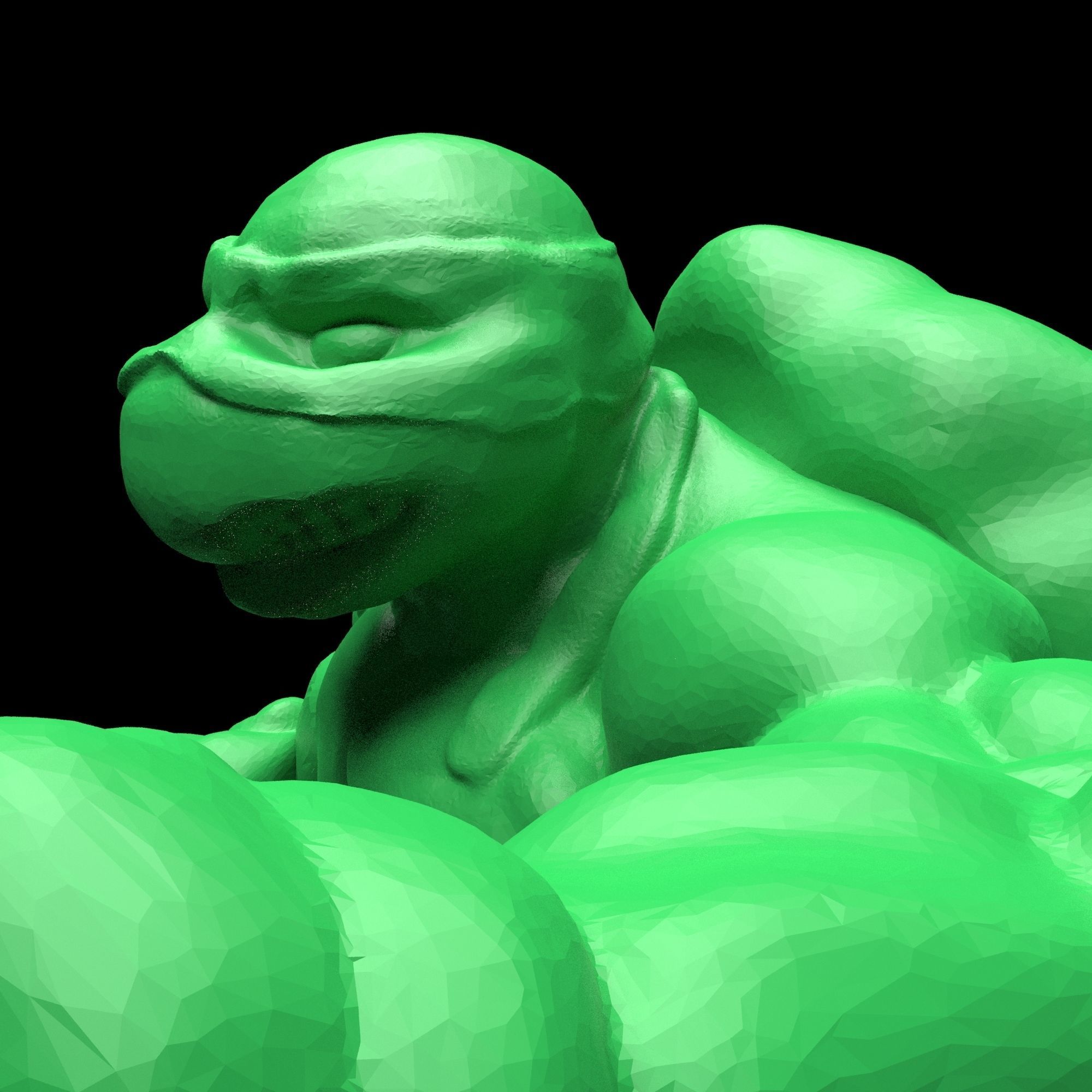 Raphael TMNT stl file 3d print model 3D print model_11