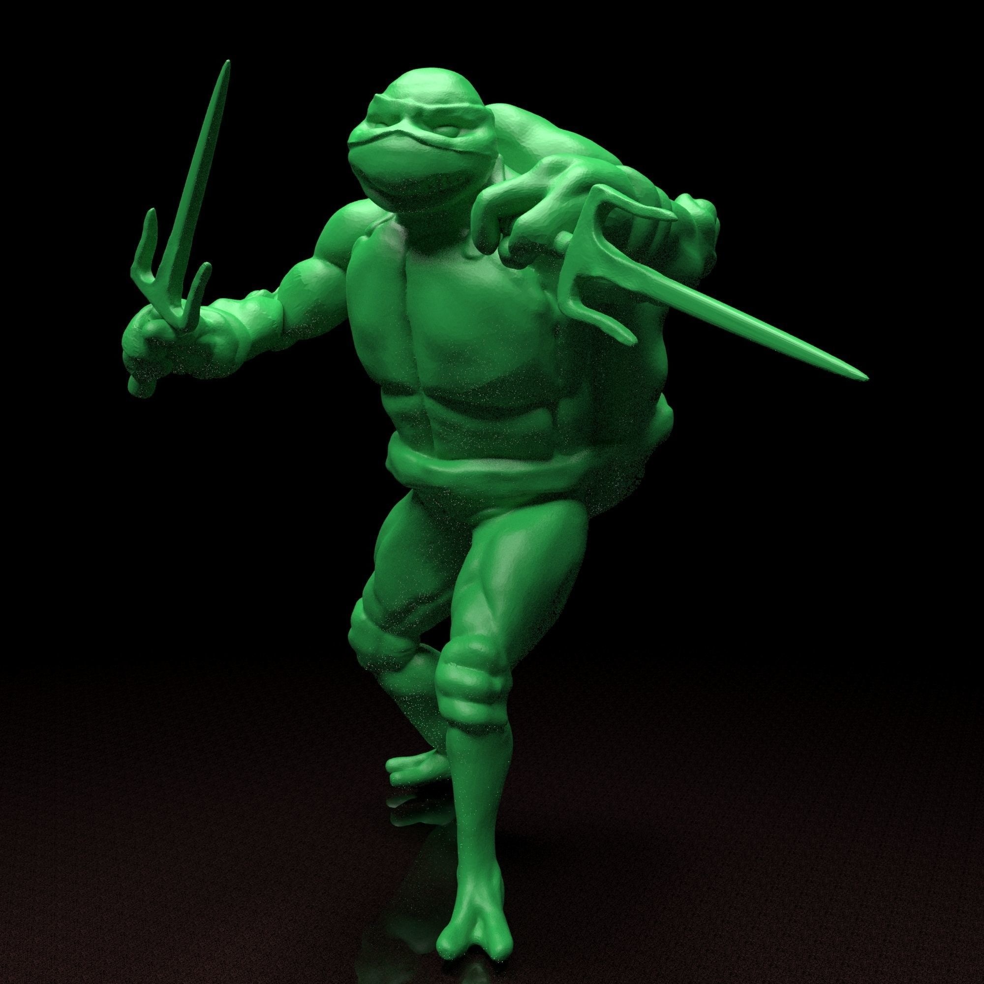 Raphael TMNT stl file 3d print model 3D print model_2