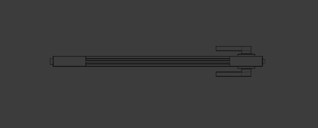 Modern Door Free 3D model_4