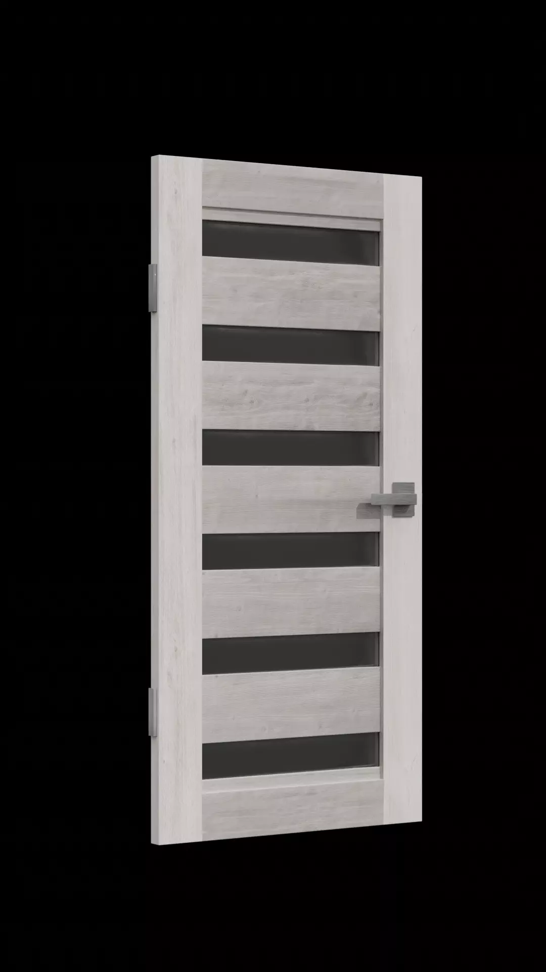 Modern Door Free 3D model_0