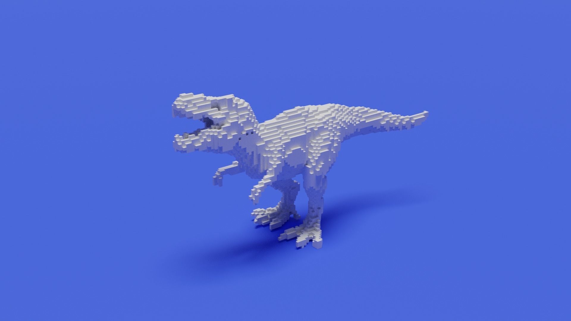 Voxel T-Rex 3D print model